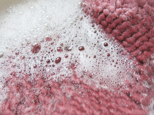 how to wash your knit and crochet items