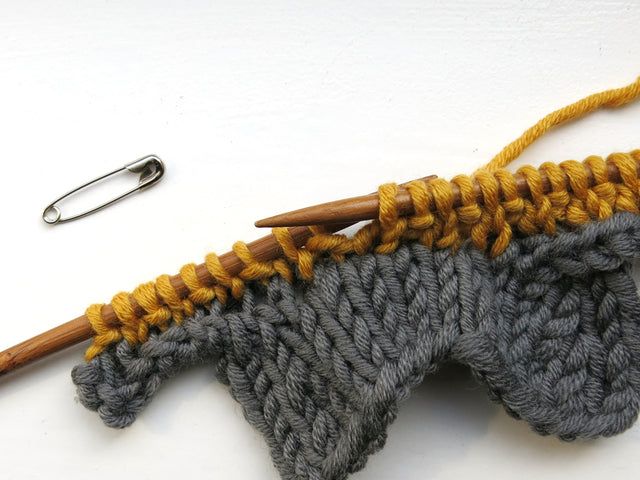 Picking Up Knit Stitches Along Horizontal And Vertical Edges