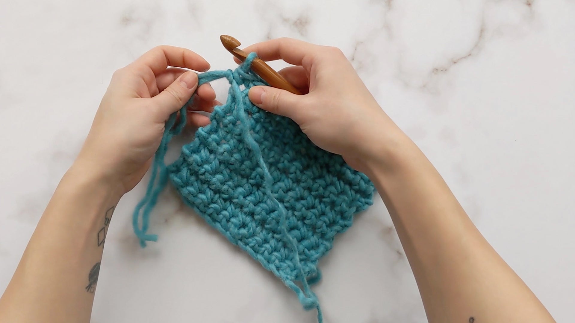 new crochet knit set up
