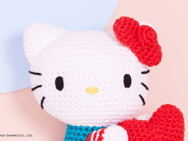Meet Hello Kitty and shop the crafting kits at Stitch & Story
