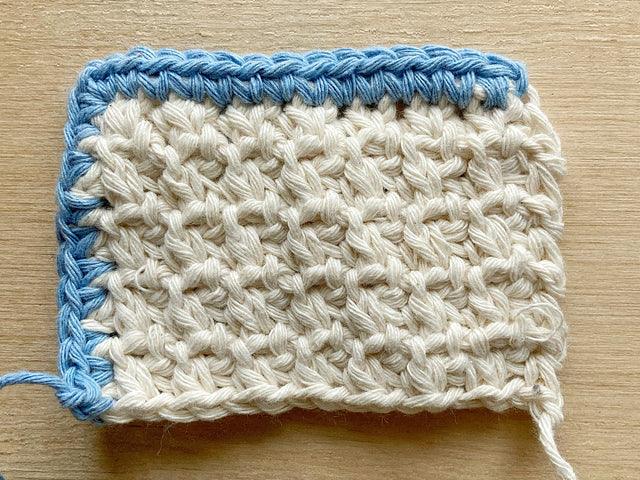 How to crochet waffle stitch