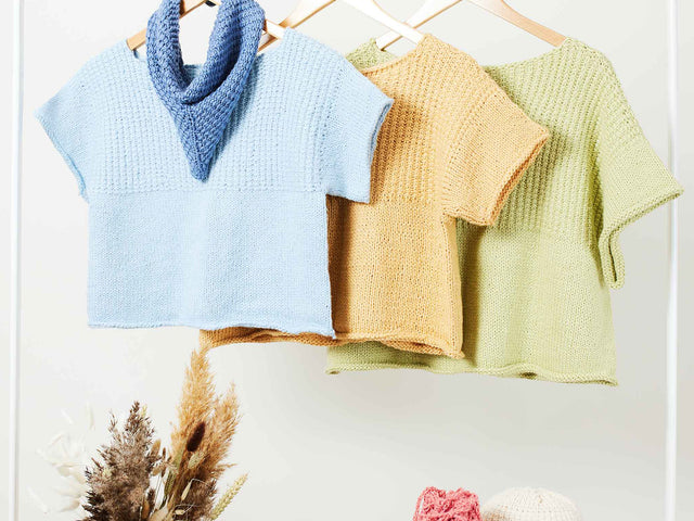 Natural Spring Knitting Collection