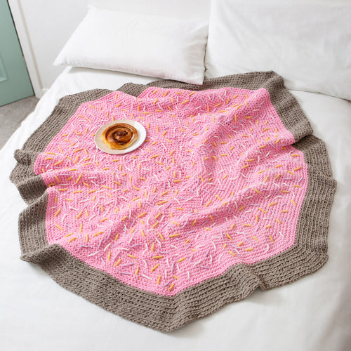 Giant Donut Blanket Crochet Kit