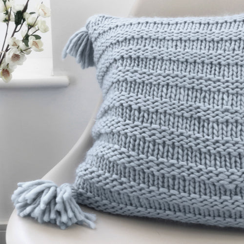 Maggie Tassel Cushion Cover Knitting Kit