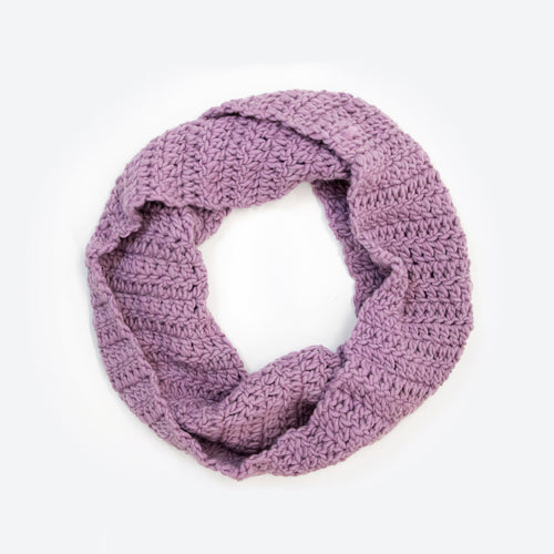 Riley Crochet Infinity Scarf Crochet kit