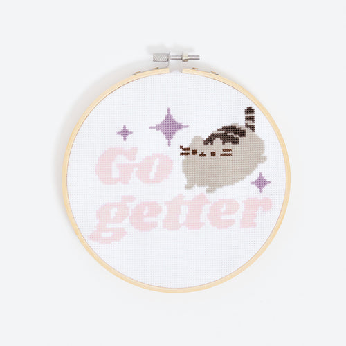 Pusheen: Go Getter Cross Stitch Kit