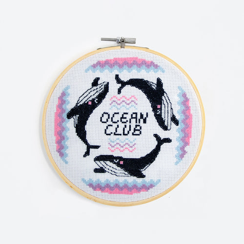 Find Your Club: Ocean Club Cross Stitch Kit