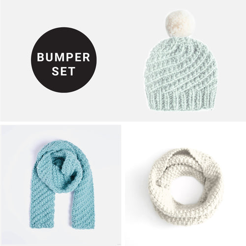 Swirl Bumper Knitting Set