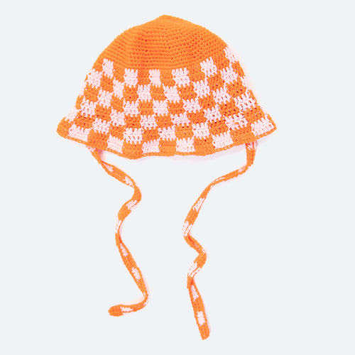 Pawley Checkered Bucket Hat Downloadable Pattern