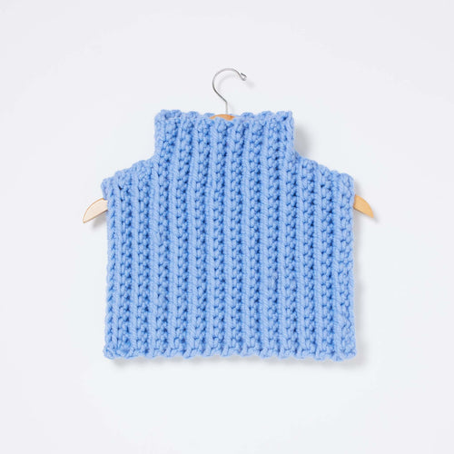 Berkton Crochet Rib Bib Downloadable Pattern