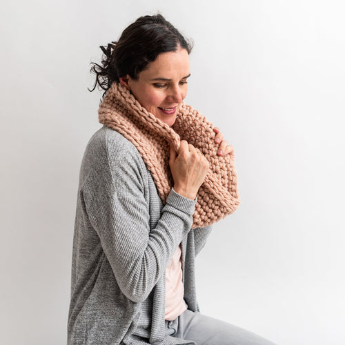 Chunky Weekend Cowl Downloadable Pattern