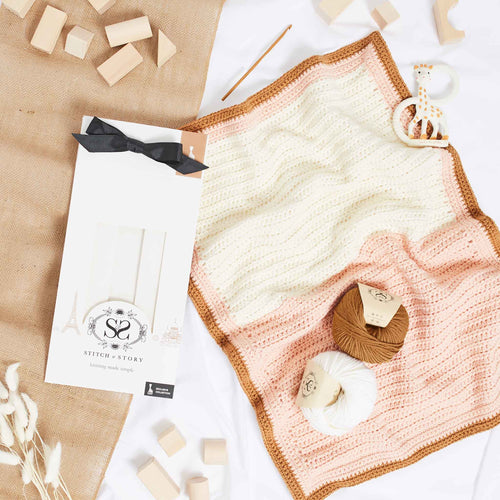 Sophie la girafe: Sophie Easy Baby Blanket Crochet Kit