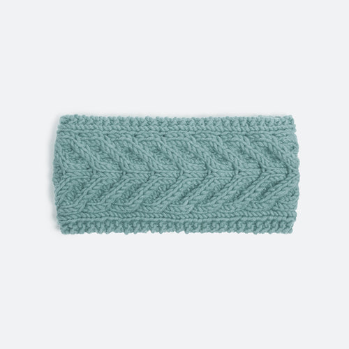 Holiday Cable Headband Downloadable Pattern