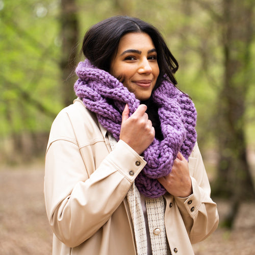 Medway Cable Cowl Downloadable Pattern