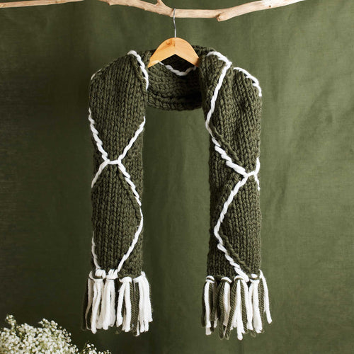 Perryway Embroidered Scarf Downloadable Pattern