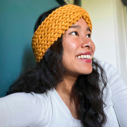 Knit Kit: Learn To Knit - Beginner Level (Headband or Cowl Option) – Third  Piece