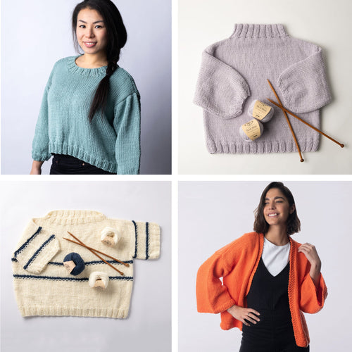 Sweater Stories: The Lil' Merino Pattern Collection E-Book