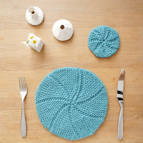 Ome Placemat & Coaster Downloadable Pattern